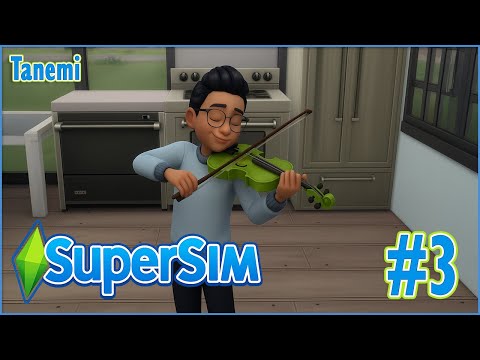 Видео: The Sims 4 SuperSim Challenge  #3 Творческое дарование