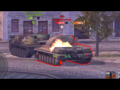 Видео: Бабаха разрывает рандом, Тяжелым танкам не спастись от FV215b 183 WoT Blitz