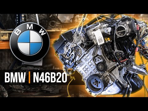 Видео: BMW N46B20 Контрактный двигатель