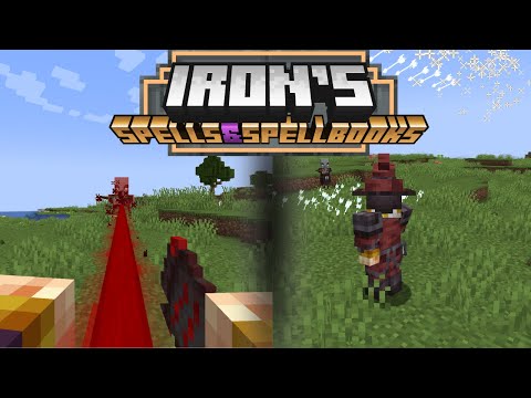 Видео: Все свитки мода на магию!  - Обзор мода Iron's Spells n Spellbooks 1.20.1