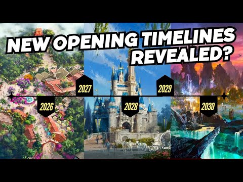 Видео: Когда откроется парк аттракционов «Тачки» и «Земля злодеев»? | Раскрыт график открытия Disney Wor...