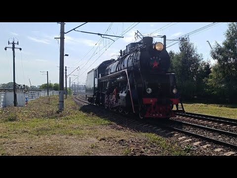 Видео: Работа Паровозов в депо Подмосковная и на Рижском направлении