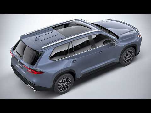 Видео: Grand Highlander 2025: Обзор просторного гибрида от Toyota
