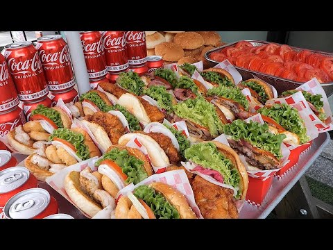 Видео: популярная коллекция домашних бургеров в американском стиле