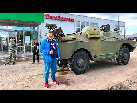 Видео: Выжить любой ценой/ На броневике по бурной реке