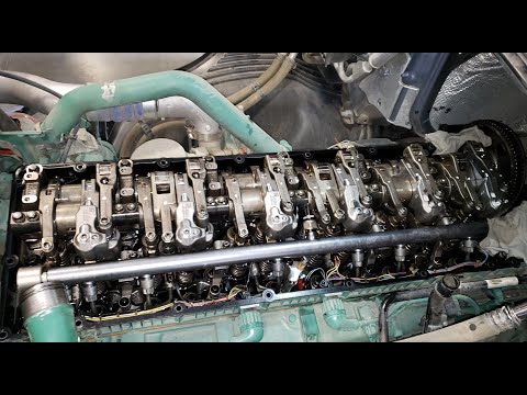 Видео: застучал новый мотор Volvo D13 с common real