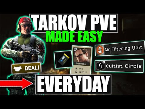 Видео: Советы по PVE для лёгких уровней + деньги! Советы по PVE для Escape From Tarkov
