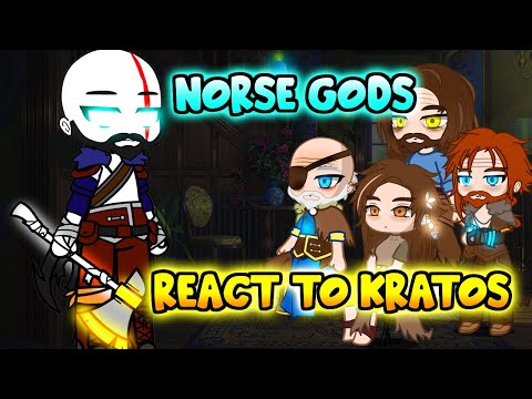 Видео: Реакция скандинавских богов на Кратоса || GOW Ragnarök || - Реакция Gacha Club