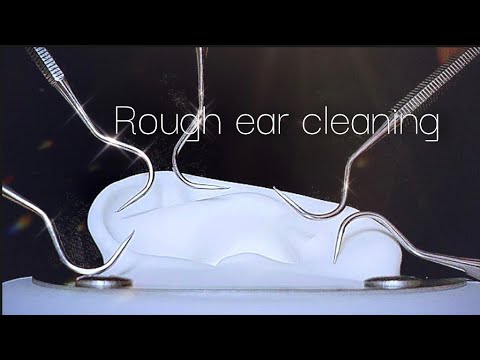 Видео: ASMR Интенсивная уховая очистка, которая случайно проникает внутрь уха💖★One & Both ear Ver.★