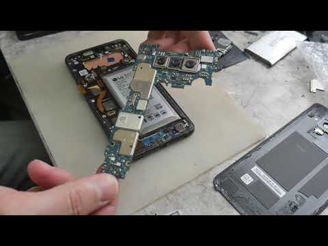 Видео: Lg v40 Thinq клон Samsung? Замена экрана./ LG V40 Samsung Clone, display replacement