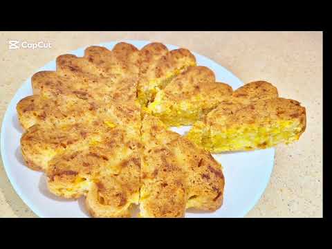 Видео: Быстрый пирог из тыквы🥧Просто смешайте ингредиенты 