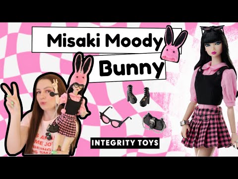Видео: ВПЕРВЫЕ обзор редкой куклы МИСАКИ Nippon от Integrity Toys | Распаковка НОВИНКИ Moody Bunny