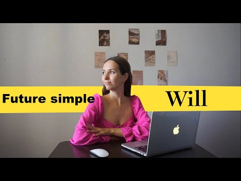 Видео: Future Simple ( Will ). Настоящее время