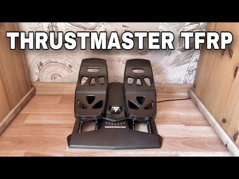 Видео: Самые доступные педали для авиасимулятора - Обзор Thrustmaster TFRP