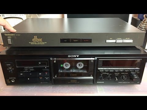 Видео: Система шумопонижения dbx Technics RP 9024 - настройка