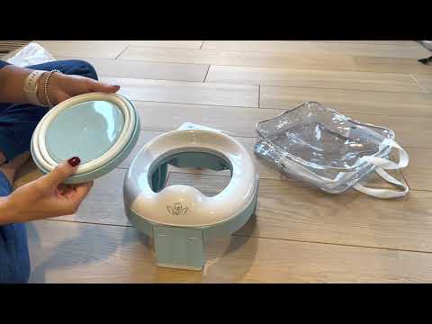 Видео: Дорожный горшок Just Baby Trino - опыт использования.