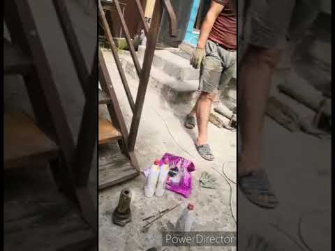 Видео: Бурение пневмоударником с рд-127мм в г Сочи