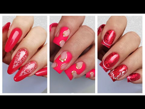 Видео: Дизайн ногтей #20nails | Красные ногти 2025