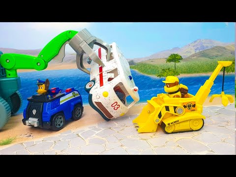 Видео: Мультики с игрушками Щенячий патруль - Злодейская машина!
