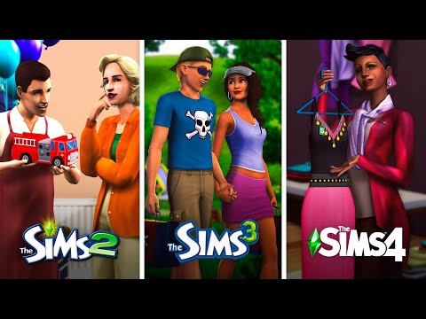 Видео: Магазины (Бизнес) в The Sims / Сравнение 3 частей