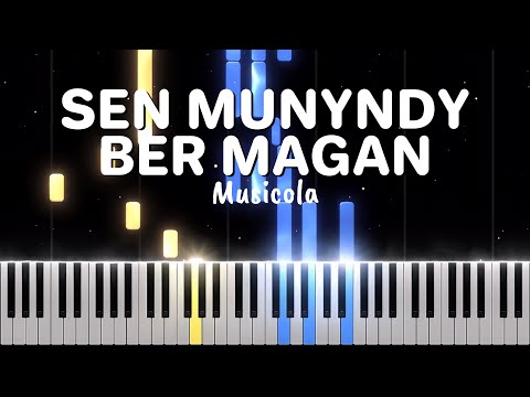 Видео: Сен мұңыңды бер маған - Мюзикола PIANO COVER | Пианино + Караоке