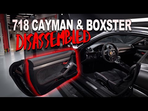 Видео: Снятие внутренней панели двери | Porsche 718 981 CAYMAN BOXSTER 911 991