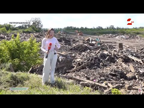 Видео: Что происходит в Петропавловске после наводнения | Таза Қазақстан