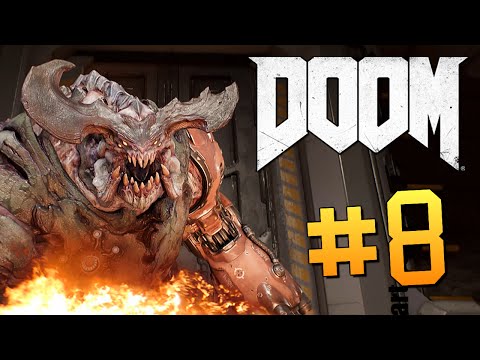 Видео: DOOM 4 - Босс Игры - Кибердемон!! #8