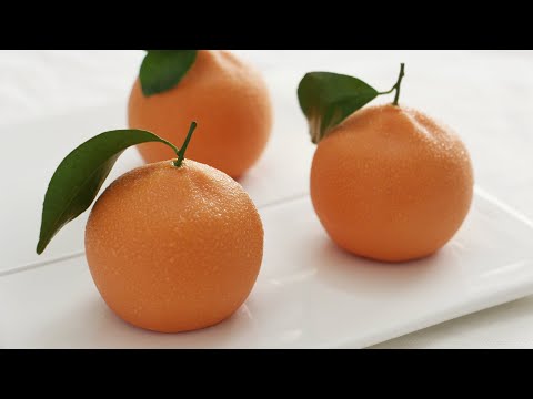 Видео: Карамельный мусс с клементиновым апельсиновым тортом