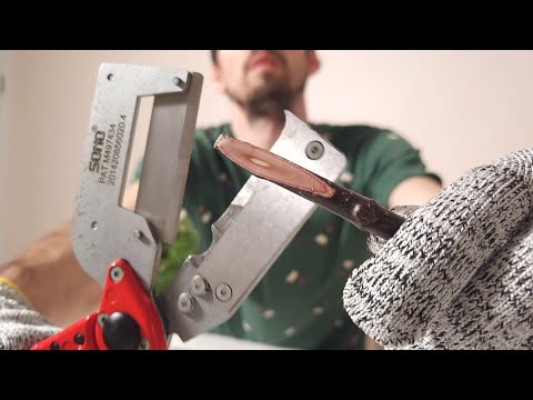 Видео: Улучшенная копулировка прививочным секатором Sono j60