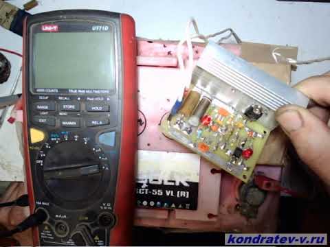 Видео: Защита зарядных устройств от переполюсовки