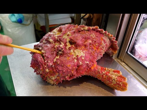 Видео: Некрасиво, но вкусно! Действительно, супер уродливый и даже красивый парень, сашими на Окинаве, Япон