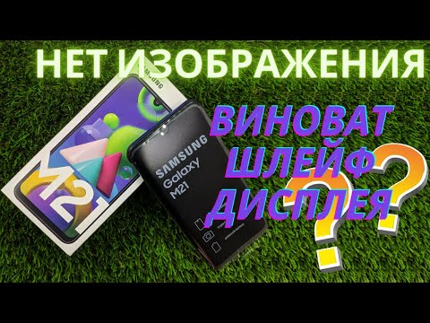 Видео: Нет изображения на Samsung M21. Виноват шлейф?