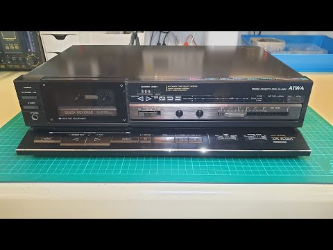 Видео: AIWA AD-R 460 Редкая кассетная дека, требуется вскрытие..