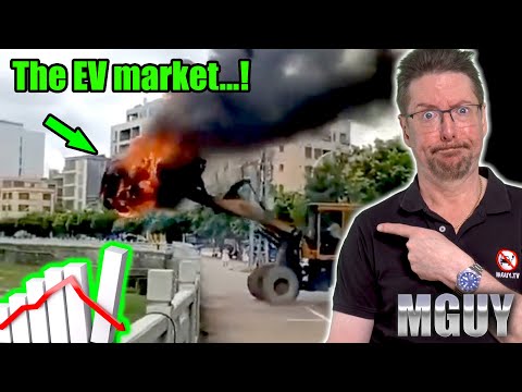 Видео: 😱 Продажи электромобилей РУХНУЛИ после окончания программы стимулирования 😱 | MGUY Australia