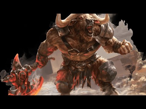 Видео: Gladiator heroes./ Гладиаторы герои. Покупка минотавра! Каков он в бою? .