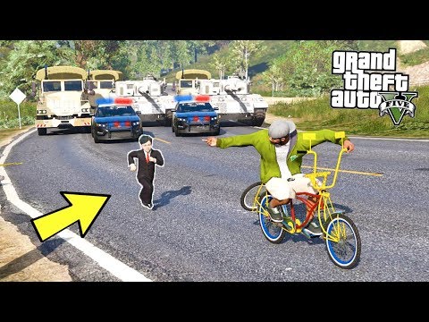 Видео: ГАНГСТЕР УГНАЛ ВЕЛОСИПЕД ВНУКА ГЕНЕРАЛА! ДАЛИ 6 ЗВЁЗД!! - GTA 5 РЕАЛЬНАЯ ЖИЗНЬ (ГТА 5 МОДЫ)