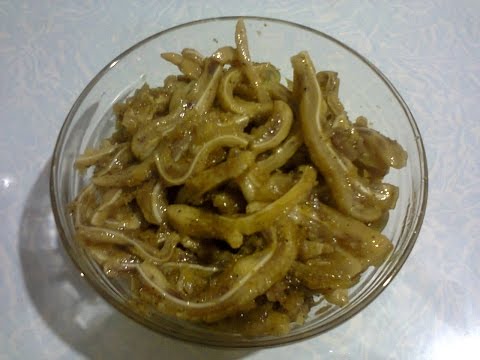 Видео: Маринованные свиные ушки.  Pickled pork ears.
