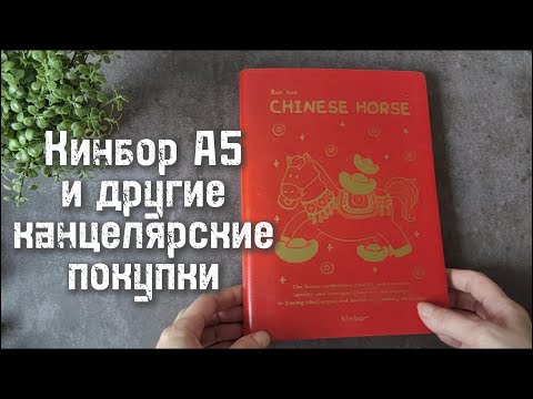 Видео: Kinbor A5 на 2026 год 📕и другие канцелярские покупки
