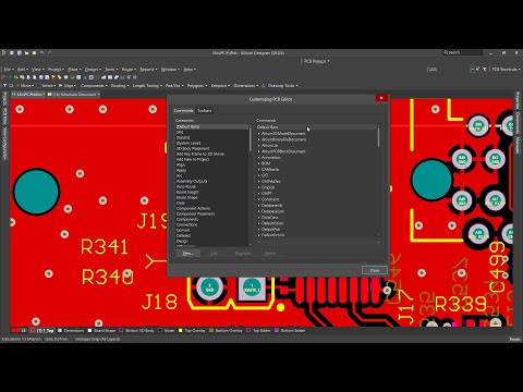 Видео: Настройка и кастомизация Altium Designer