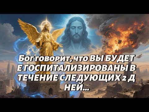 Видео: Бог говорит, что ВЫ БУДЕТЕ ГОСПИТАЛИЗИРОВАНЫ В ТЕЧЕНИЕ СЛЕДУЮЩИХ 2 ДНЕЙ
