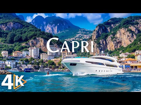 Видео: ЧУДЕСА КАПРИ 4K — Потрясающее побережье, оживленные улицы и средиземноморское очарование