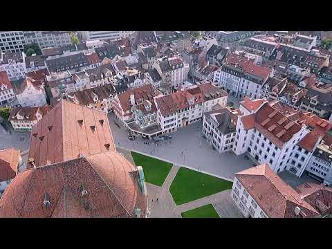 Видео: Санкт Галлен Швейцария | 4К | тур по городу | достопримечательности | аббатство Санкт Галлен