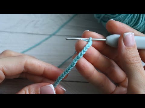 Видео: Вязать воздушные петли очень легко  Показываю на простом примере