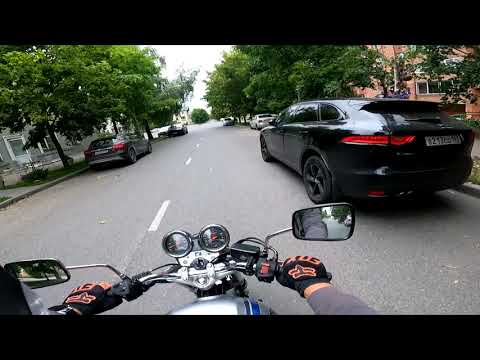 Видео: По делам на Honda CB400 / Разогнался 150км.ч