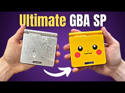 Видео: Как ЛЕГКО перепрограммировать и модернизировать Game Boy Advance SP!