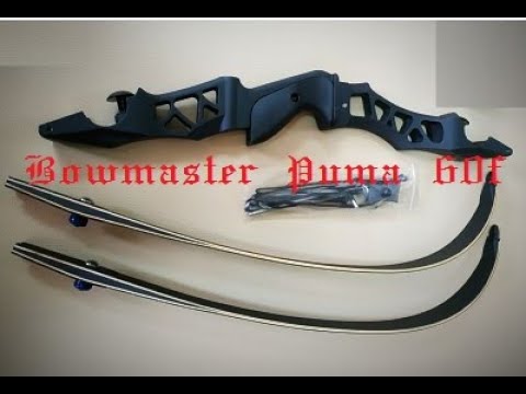 Видео: Bowmaster Puma 64 дюйма 60 фунтов.