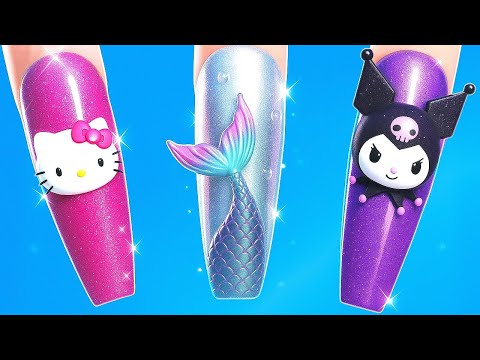 Видео: Hello Kitty и Kuromi стали русалками 🧜‍♀️✨ Магическое превращение и DIY гаджеты!