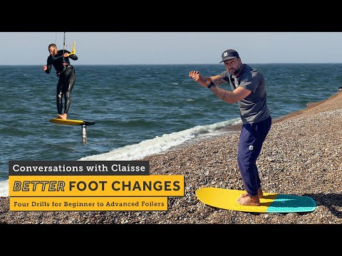 Видео: Лучшая смена ног — 4 упражнения для начинающих и продвинутых кайтфойлеров