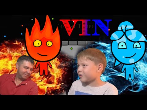 Видео: Огонь и вода. Храм элементы. Часть 2.  Прохождение.